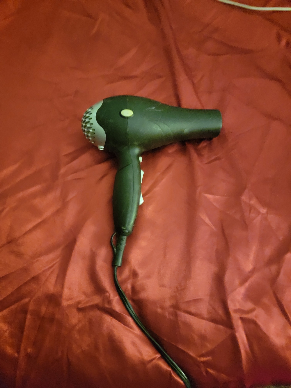 Black Hair Dryer for Women - Compact Styling Tool